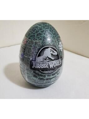 Jurassic World 46 Piece Mystery Dinosaur Puzzle in Egg Packaging Green 778988284